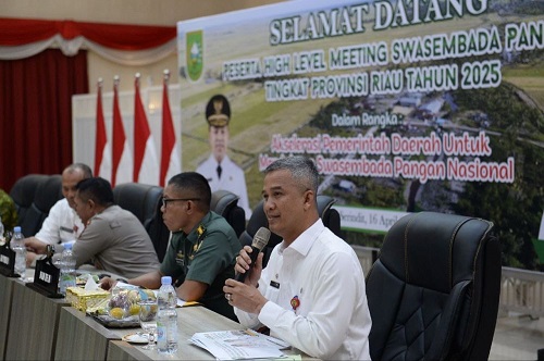 LTT Padi Riau per Maret 2025 Surplus 778 Hektare
