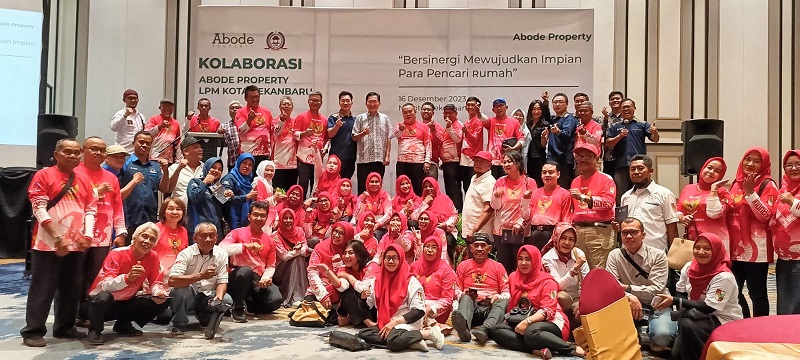 Kolaborasi LPM Pekanbaru dan Abode Propety Berdayakan Ekonomi Anggota Lewat Bisnis Perumahan