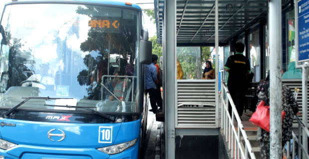 MAAF...Lebaran Pertama, Bus Trans Metro Pekanbaru Tidak Beroperasi