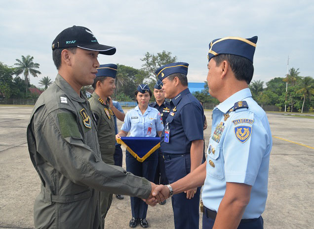 Wakasau dan RTAF Chief of Air Staf Tutup Latma Elang Thainesia XVIII-2017