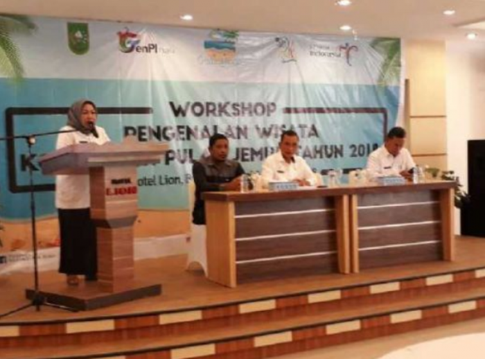 Dispar Riau Gelar Workshop Pengenalan Wisata Konservasi Pulau Jemur di Rohil