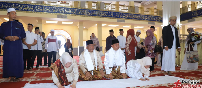 Anton -Syafaruddin Poti Disambut di Islamic Center