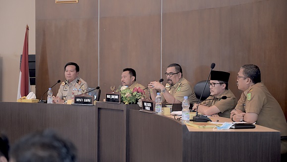 Wakil Gubernur Riau Pimpin Rakor Pengadaan Tanah Pembangunan Tol Pekanbaru-Dumai