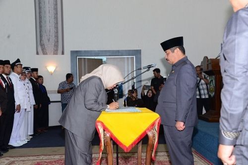 Bupati Bengkalis Lantik 8 Pejabat PTP dan 70 Pejabat Administrator, Ini Daftarnya
