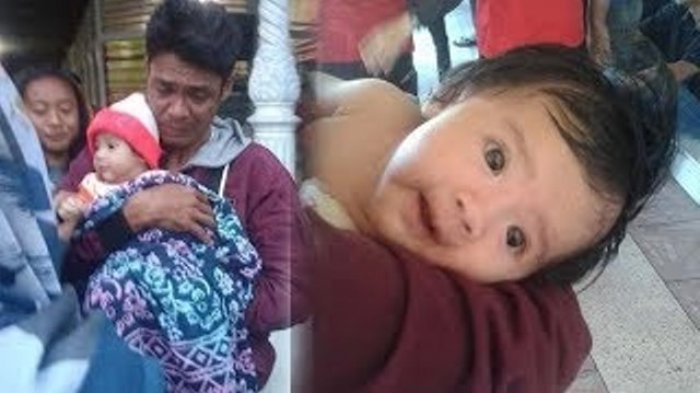 OH TUHAN...Anak-Istri Meninggal, Rumah Hancur, Sambil Menangis Pria Ini Gendong Bayinya Pergi dari Palu, Ini Videonya