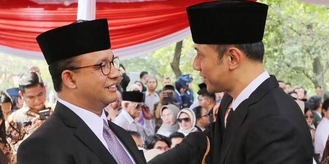 Prabowo-Sandi Gabung Jokowi, Potensi Duet Anies-AHY Menguat di Pilpres 2024