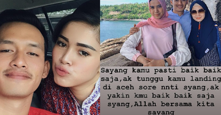 SEDIH BANGET...Pramugari Cantik Jadi Korban Jatuhnya Lion Air, Kekasih: Aku Tunggu Kamu Landing di Aceh Sore Nanti, Allah Bersama Kita