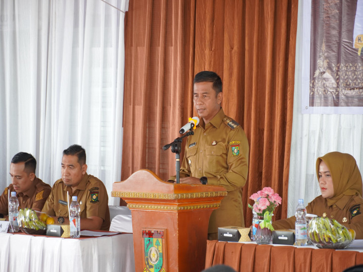 Bupati Kampar Buka Musrenbang Penyusunan RKPD Kabupaten Kampar Tahun 2027 di Dapil I Kecamatan Kuok