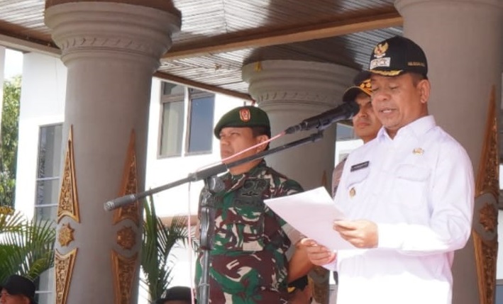 Wabup Syafaruddin Pimpin Apel Kesiapan Tanggap Darurat Bencana