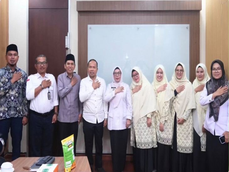 Wakil Bupati Kampar Menerima Audiensi Sekaligus Silahturahmi Bersama Pimpinan Daerah Nasyiatul Aisyiyah Kampar