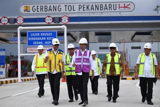 Juli Ini, Presiden Dijadwalkan akan Resmikan Jalan Tol Pekanbaru - Dumai