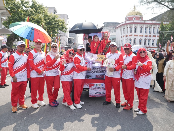 Karnaval Hari Kemerdekaan RI Ke-81, 15 Ribu  Peserta Ramaikan Kota Bagansiapiapi