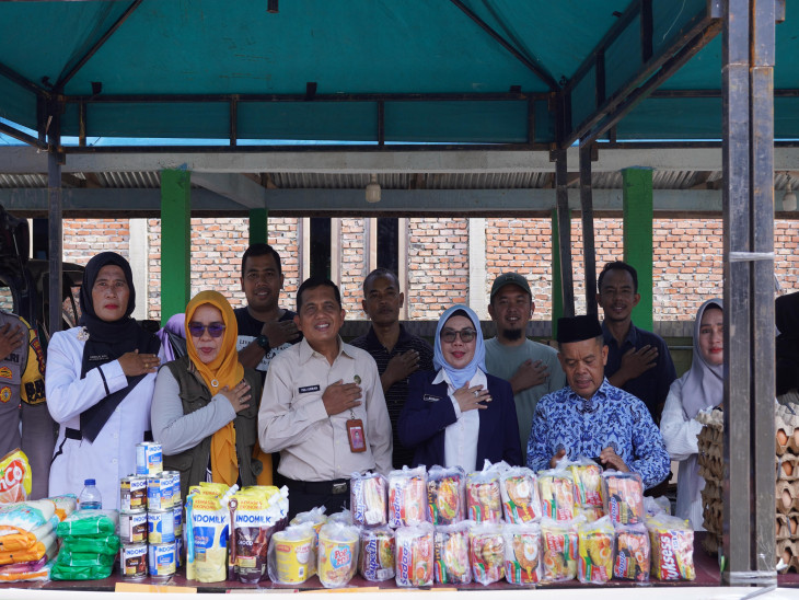Wabup Kampar Buka GPM di Desa Batu Langka Kecil