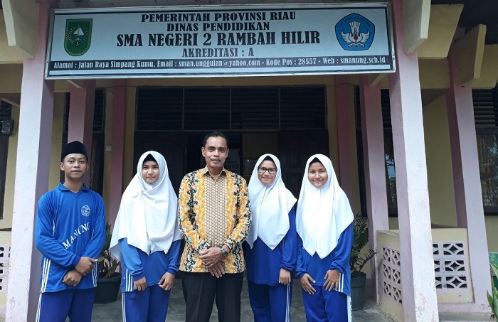 Empat Siswa SMA Negeri 2 Rambah Hilir akan  Bersaing di Ajang OSN Provinsi Riau