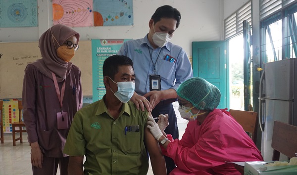 Gencarkan Vaksinasi Gotong Royong, Karyawan RAPP: Saya Siap dan Mau Divaksin