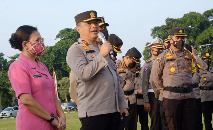 Pamit Kepada Jajaran Kepolisian di Mapolda Riau, Irjen Agung: Disini Saya Banyak Belajar  dan Saya Bangga...