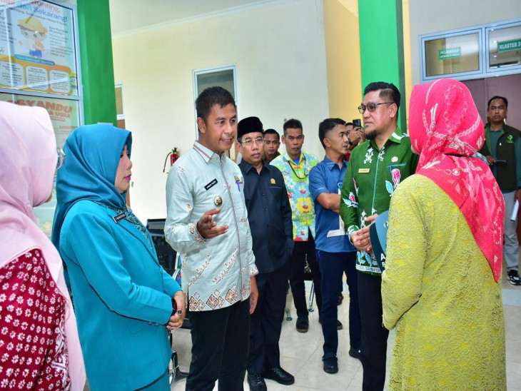 Resmikan Puskesmas Kuntu, Bupati Kampar Ahmad Yuzar Tegaskan Jangan Bedakan Pelayanan