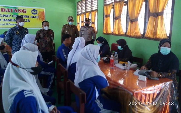 26.125 Orang Warga di Rambah Hilir Rohul Selesai Divaksinasi