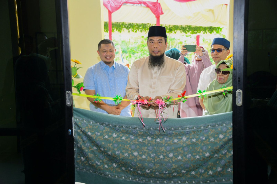 Resmikan Masjid Al-Fahruddin, Bupati Kasmarni Ajak Makmurkan Masjid