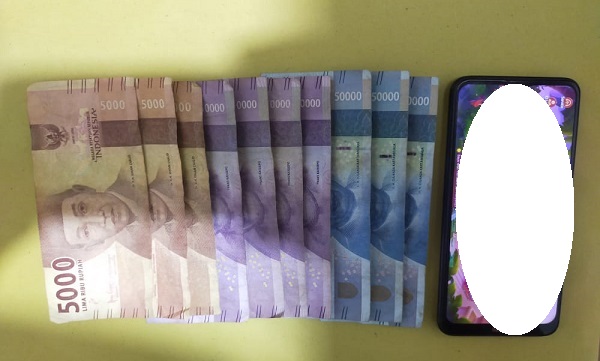 Penjual Chip Diduga Judi Gim Online  Ditangkap Polres Rohil