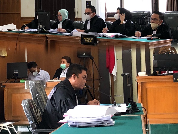 Terdakwa Korupsi Oksigen BLUD RSUD Rohul Akui Kesalahan di Persidangan