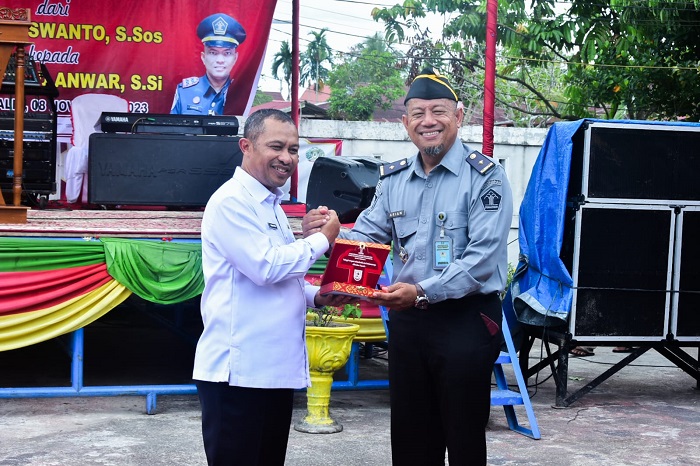 Wabup Bagus Hadiri Pisah Sambut Kepala Rupbasan Bengkalis
