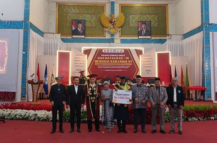 Wisuda ITP2I, Wabup Husni Ajak Perusahaan Buka Kesempatan Putra Putri Daerah bekerja di Dunia Industri