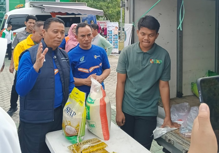 Mobil PAK AMAN Sediakan Aneka Bahan Pangan di Lokasi Peringatan Hari Kesehatan Nasional di RSD Madani