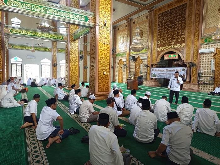 Kakanwil Kemenag Hadiri Manasik Haji Se-Rantau Kampar Kiri