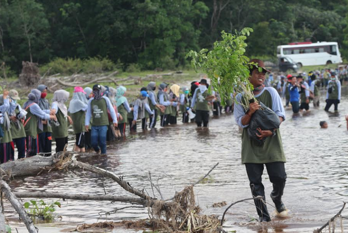 Bulan Depan, Himaprobio Unri Kembali Gelar Pekan Penghijauan XXXI di Desa Sungai Rawa-Siak