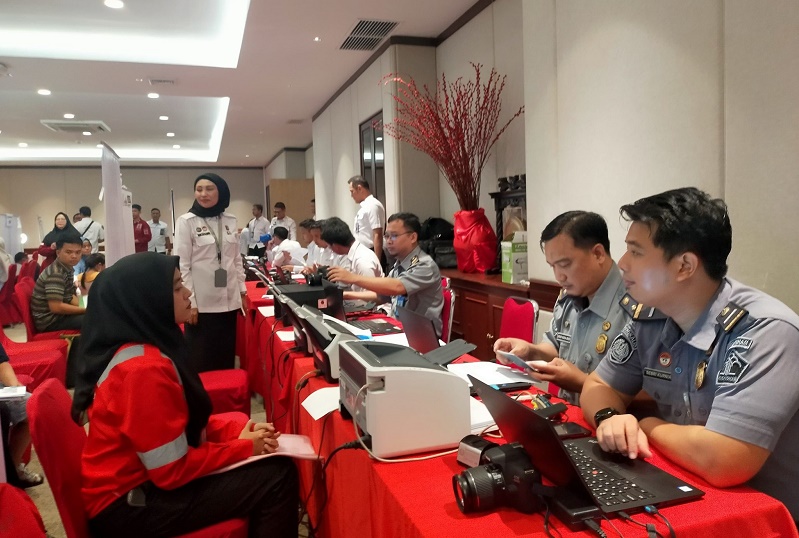 Imigrasi Riau Laksanana Program Eazy Passport  untuk Karyawan RAPP