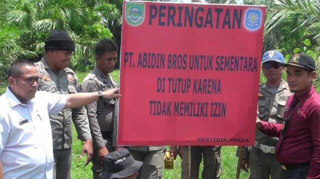 BERSENGKETA, Warga Muara Dilam Desak Lahan PT Abidin Palmita Bros Diukur Ulang