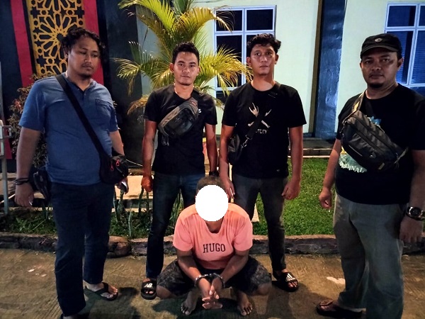Satnarkoba Polres Rohul Tangkap  Pria  di Rambah Hilir Terkait Dugaan Narkotika