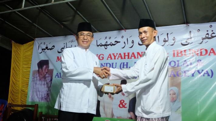 Bupati HM Wardan Bersama Gubernur Riau Hadiri Haul Syekh Abdul Qadir Jailani di Keritang