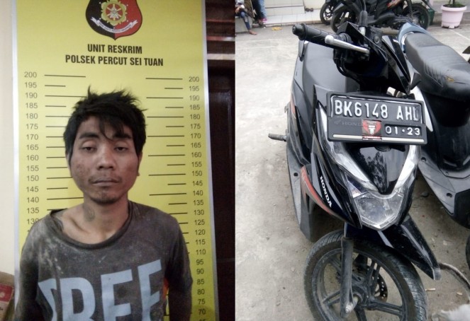 KOCAK... Waktu Mencuri Bukan Main Lihainya, Pas Ketangkap Pria Ini Mendadak Bodoh
