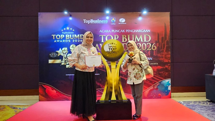 PT BPR Gemilang Raih Penghargaan TOP BUMD Awards 2026
