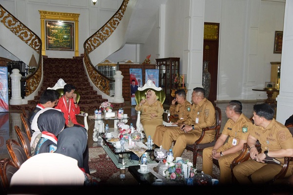 Bupati Kasmarni Dukung Konfercab Perdana GMNI Bengkalis: Sinergi Mahasiswa Majukan Daerah