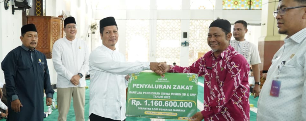 Wabup Kuansing H. Mukhlisin: Maulid Nabi Momentum Teladani Akhlak Rasulullah