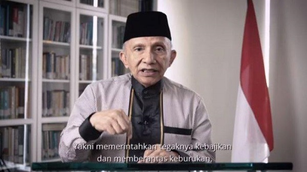 Amien Rais Minta Jokowi Cabut UU Cipta Kerja, ''Saya Kadang-kadang Bingung, DNA Apa...''