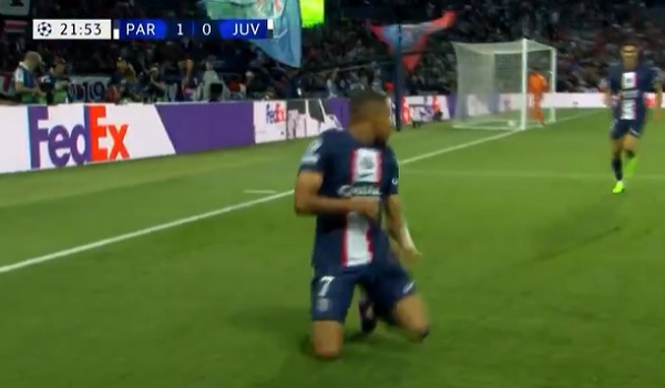 Dua Gol Mbappe Antarkan PSG Kalahkan  Juventus 2-1
