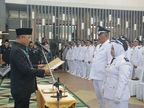 Bupati Inhil Kukuhkan Penambahan Masa Jabatan 193 Kepala Desa Dan Ketua Pkk Desa