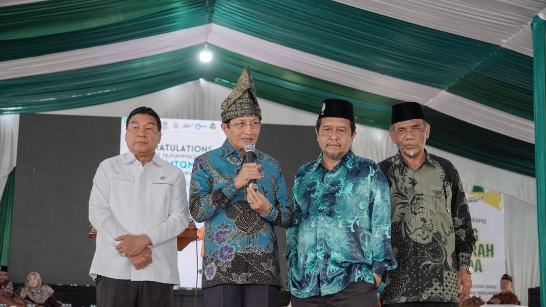 Menteri Agama RI Motivasi dan Lepas Mahasiswa UMRI ke Ajang MTQ Nasional
