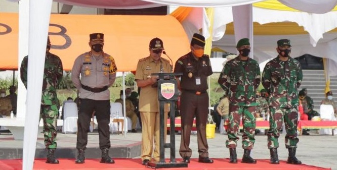 Pimpin Apel Siaga Karhutla, Gubri Sampaikan 6 Penekanan Presiden RI