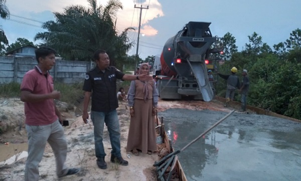Terima Kasih Pemko Pekanbaru, Akhirnya Daerah kami Dibangun