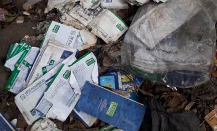Ratusan Kartu BPJS JKN-KIS Ditemukan di Tong Sampah Sungai Beringin