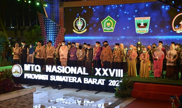 Riau Peringkat 8 MTQ Nasional di Sumbar