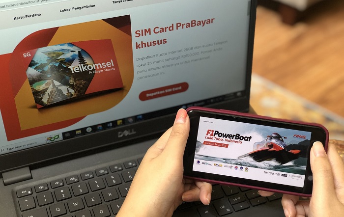 Telkomsel Siap Dukung Kenyamanan Pengalaman Digital di Iven  F1 Powerboat World Championship 2023  Danau Toba