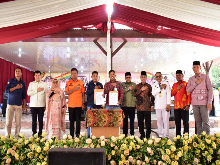 Camat XIII Koto Kampar Zulfikar Harap Semakin Maju Dalam mendorong pertumbuhan ekonomi masyarakat Desa Pulau Gadang