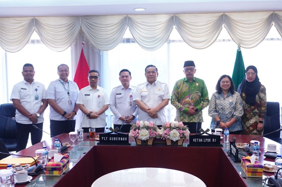 Pemprov Riau dan LPSK Perkuat Sinergi, Menjamin Masyarakat Ungkap Kebenaran