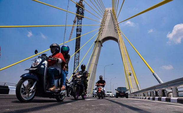 Wah Gawat, Gara-gara Ratusan Baut Dicuri, Jembatan Siak IV Riau akan Ditutup Sementara
